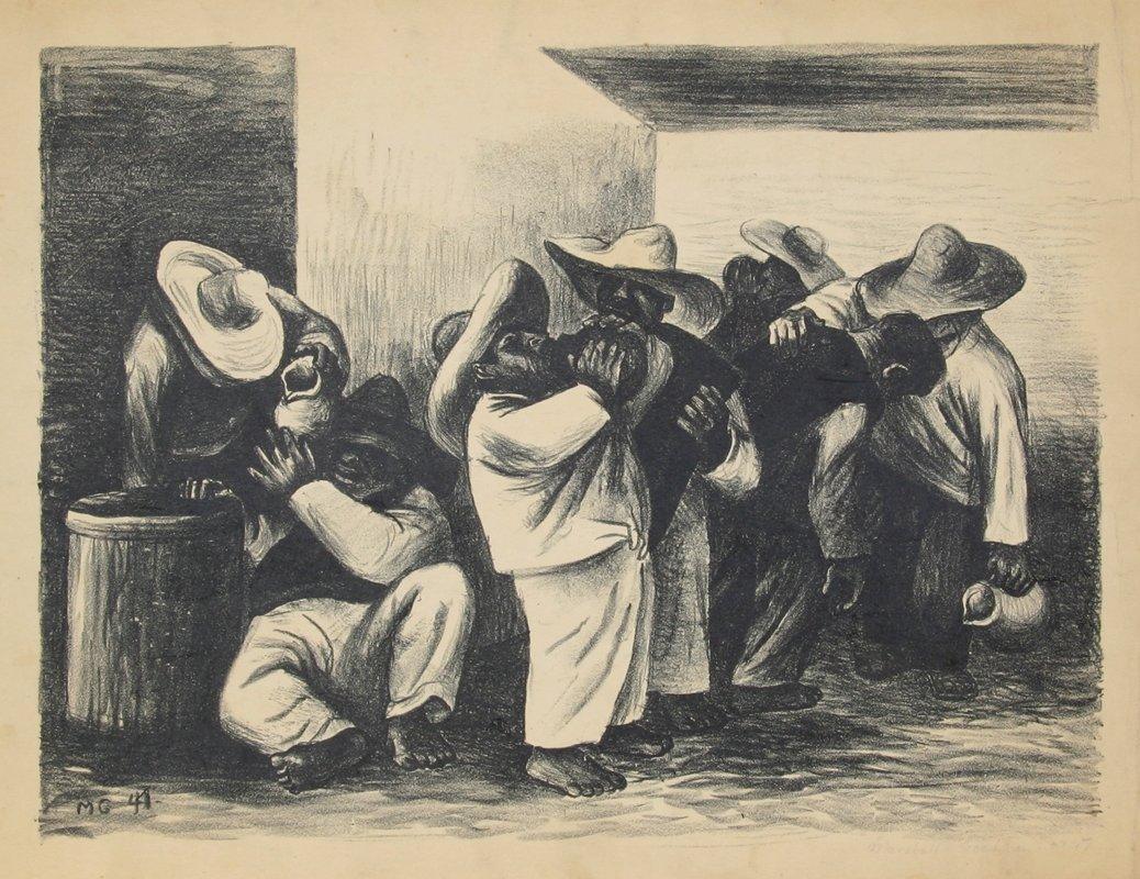Mexico #4 Lithograph | Marshall Goodman,{{product.type}}
