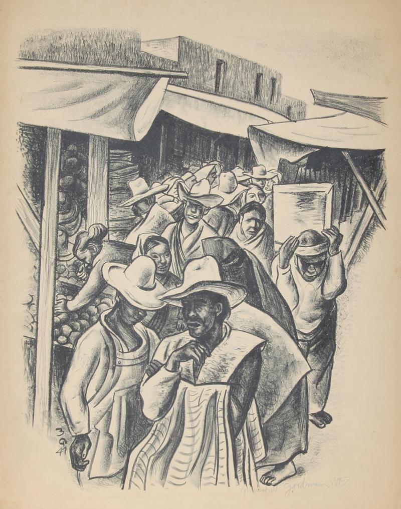 Mexico #7 Lithograph | Marshall Goodman,{{product.type}}