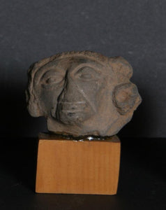 Mexico possibly Zapotec culture Head Fragment Artifact | Unknown, Pre-Columbian,{{product.type}}