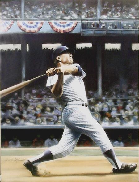 Mickey Mantle Poster | Jack Lane,{{product.type}}