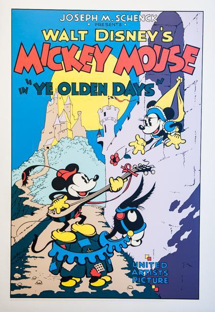 Mickey Mouse in Ye Olden Days Poster | Walt Disney Studios,{{product.type}}