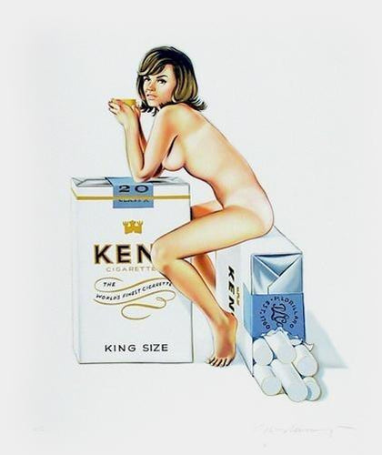 Micronite Mary Lithograph | Mel Ramos,{{product.type}}