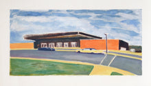 Midwest Airport Monoprint | Stephen Lack,{{product.type}}