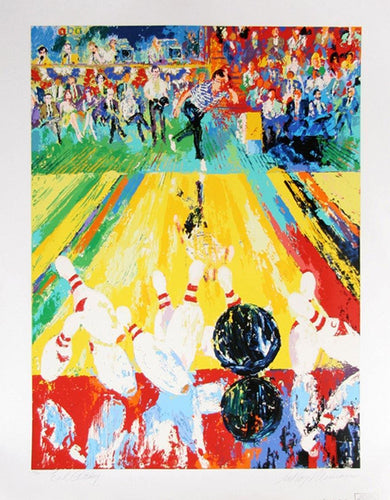 Million Dollar Strike Screenprint | LeRoy Neiman,{{product.type}}
