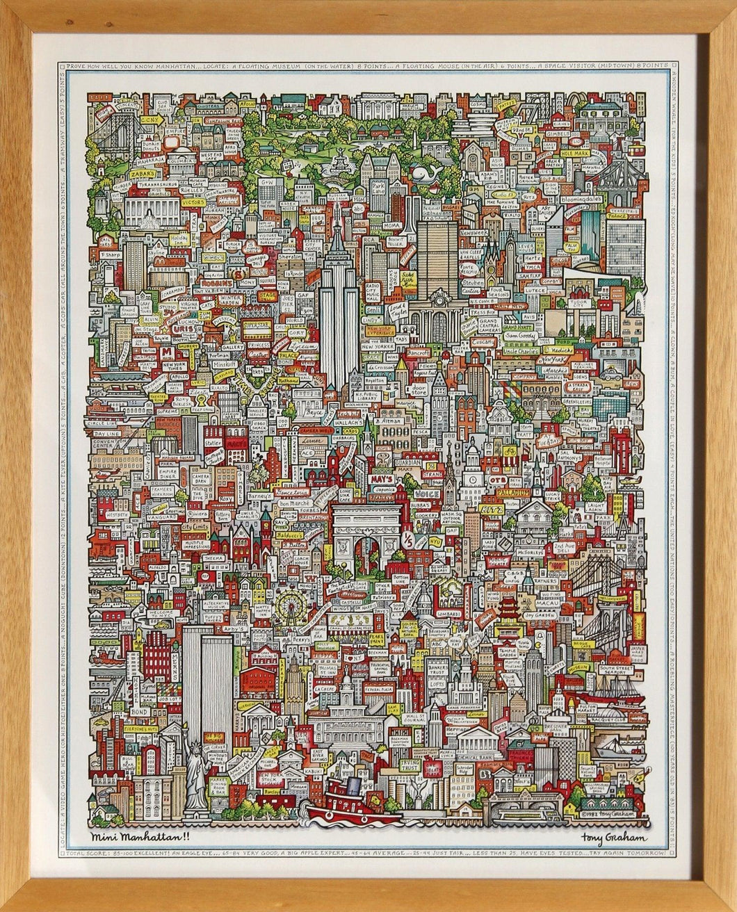 Mini Manhattan!! Poster | Tony Graham,{{product.type}}