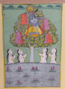 Miniature Painting 16 Gouache | Unknown, Indian,{{product.type}}