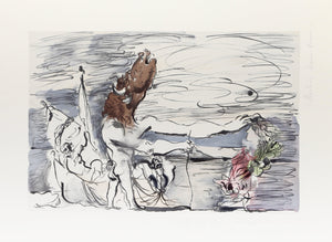 Minotaure Aveugle Conduit par une Petite Fille Lithograph | Pablo Picasso,{{product.type}}