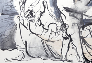 Minotaure Aveugle Conduit par une Petite Fille Lithograph | Pablo Picasso,{{product.type}}