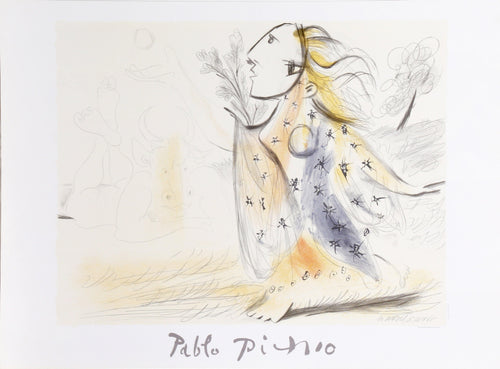Minotaure et Femme Lithograph | Pablo Picasso,{{product.type}}