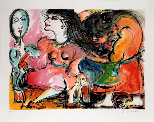 Mirror Lithograph | Y. Suzuki,{{product.type}}