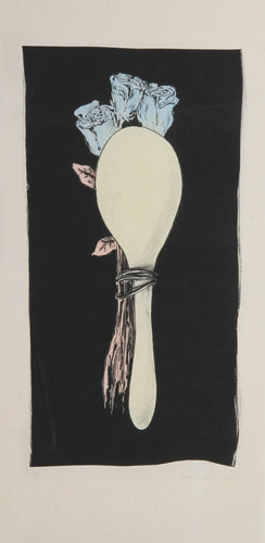 Mirror with Roses Lithograph | Patrick Dunfey,{{product.type}}