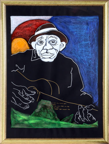 Mississippi John Hurt Acrylic | George Hunt,{{product.type}}