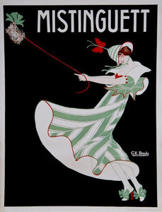 Mistinguett Poster | G.K. (Georges Kugelmann) Benda,{{product.type}}