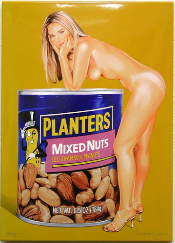 Mixed Nuts Mixed Media | Mel Ramos,{{product.type}}