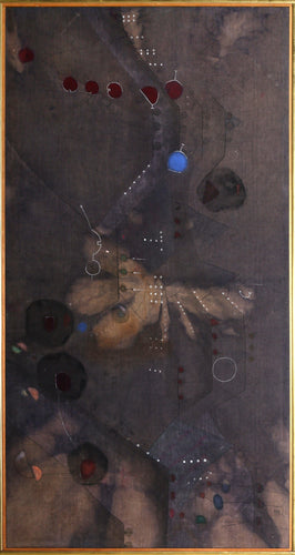 Modern Composition Gouache | Unknown Artist,{{product.type}}