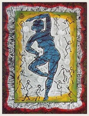Modern Dance No. 2 Lithograph | Martin Barooshian,{{product.type}}