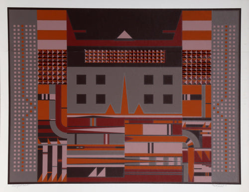 Modern Machine screenprint | Rick Tunkel,{{product.type}}