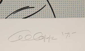 Moishe Dayan Screenprint | Al Capp,{{product.type}}