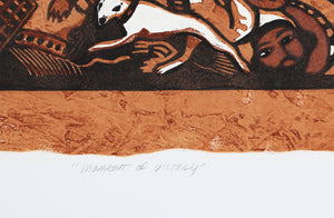 Moment of Victory Screenprint | O'Brian,{{product.type}}