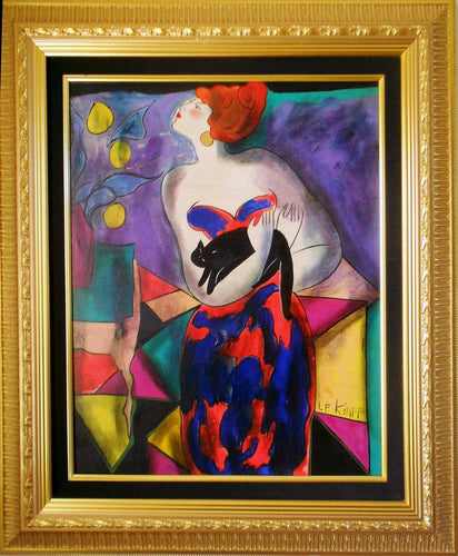 Momo au Chat Oil | Linda Le Kinff,{{product.type}}