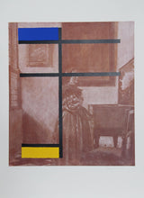 Mondrian with Vermeer Lithograph | George Deem,{{product.type}}