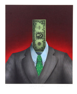 Money Talks Screenprint | E. Salem Krieger,{{product.type}}