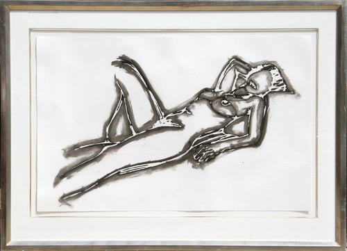 Monica Lying Down One Arm Up Lithograph | Tom Wesselmann,{{product.type}}