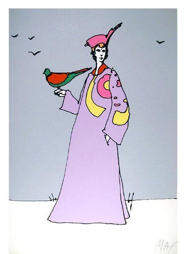 Monk with Hat Screenprint | Peter Max,{{product.type}}