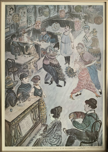 Montmarte Cabaret, 1920 Poster | Edward M. Plunkett,{{product.type}}