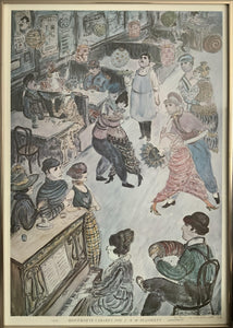 Montmarte Cabaret, 1920 Poster | Edward M. Plunkett,{{product.type}}