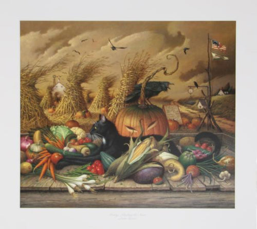 Monty Minding the Store Screenprint | Charles Wysocki,{{product.type}}