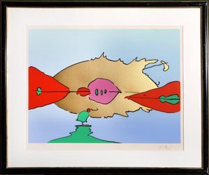 Moonscapes II Screenprint | Peter Max,{{product.type}}
