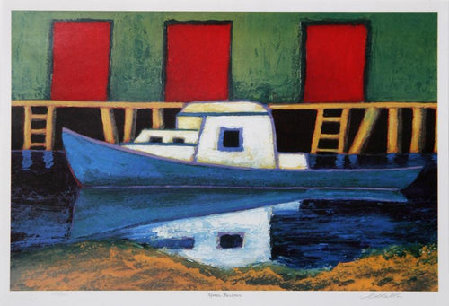 Moose Harbour Lithograph | Carol Ann Shelton,{{product.type}}