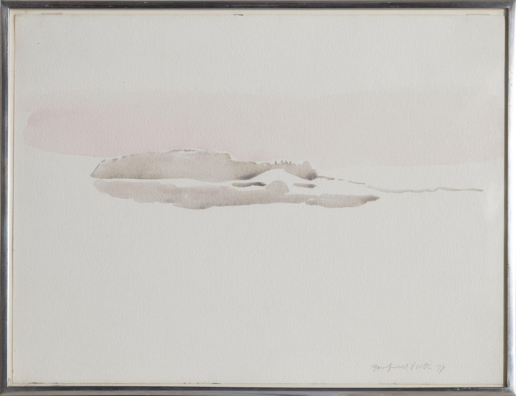 Morning Fog Watercolor | Fairfield Porter,{{product.type}}