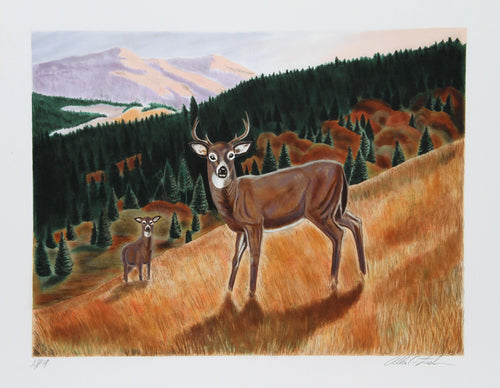 Morning Meadow Lithograph | Allen Friedman,{{product.type}}