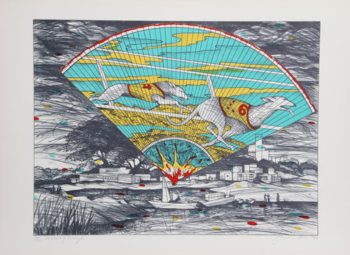 Morning Mirage Lithograph | Susan Hall,{{product.type}}