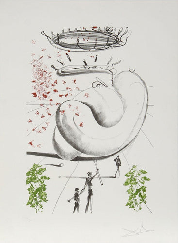 Moscas from the Colibri Suite Lithograph | Salvador Dalí,{{product.type}}