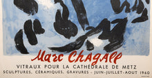 Moses, Vitraux de la Cathédrale de Metz Lithograph | Marc Chagall,{{product.type}}