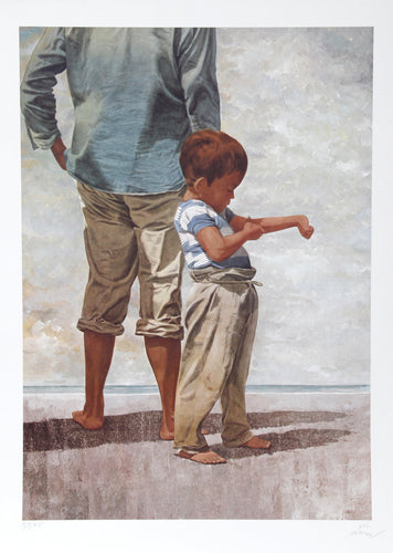 Mosquitos Will Bite when the Fish Don't Lithograph | Vic Herman,{{product.type}}