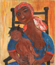 Mother and Child Acrylic | Unknown Artist,{{product.type}}