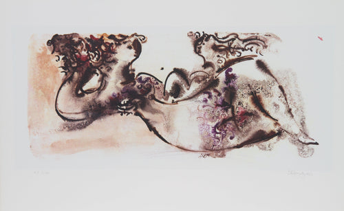 Mother and Child Lithograph | Chaim Gross,{{product.type}}