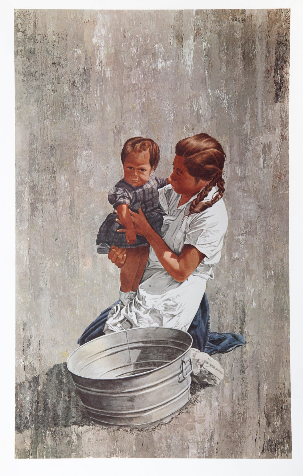 Mother and Child Lithograph | Vic Herman,{{product.type}}