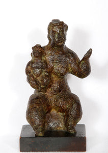 Mother and Child Metal | Chaim Gross,{{product.type}}