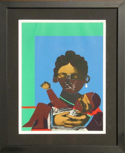 Mother and Child Screenprint | Romare Bearden,{{product.type}}