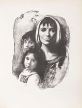 Mother and Children Lithograph | Sandu Liberman,{{product.type}}