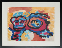 Mother and Little Boy Lithograph | Karel Appel,{{product.type}}
