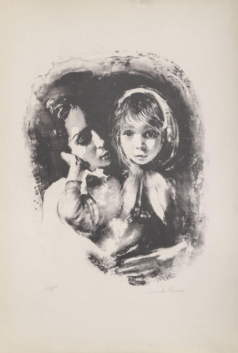 Mother's Love Lithograph | Sandu Liberman,{{product.type}}