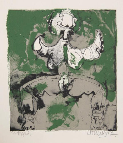 Mother's Struggle Etching | Arun Bose,{{product.type}}