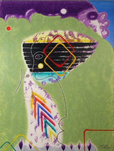 Motion in Space I Mixed Media | Anton Cetin,{{product.type}}