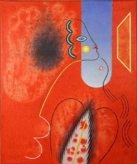 Motion in Space VII Mixed Media | Anton Cetin,{{product.type}}